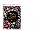 thumbnail image 1 of Planner 2024 A5 Coil Notebook 2024 Weekly Schedule Notebook Daily Schedule Notebook Portable Notebook，2024 Planner Weekly Monthly, Thick Stock + Double Wire Bin on Clearance, 1 of 1