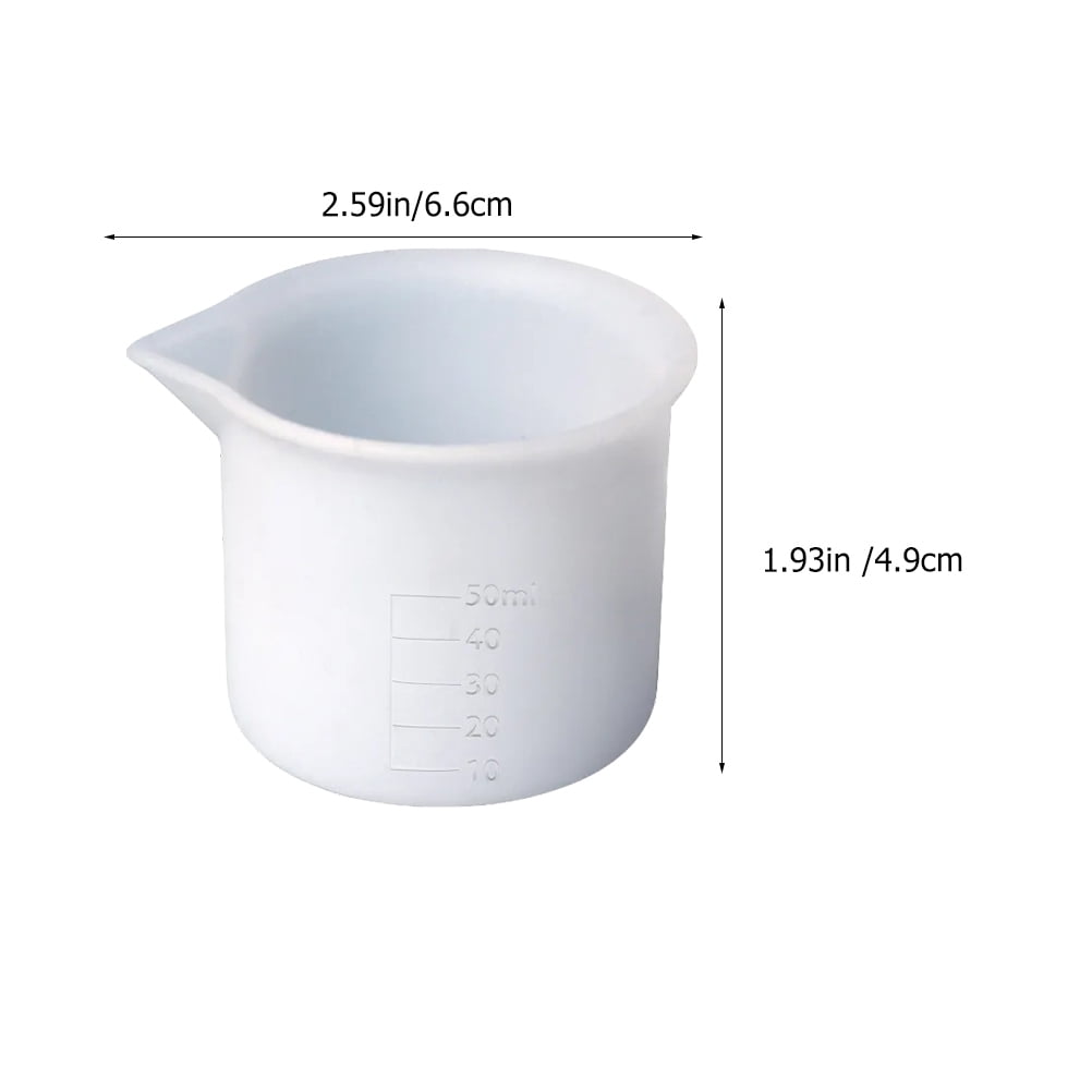 32 pcs  Epoxy Resin Mixing Cups Crafts Measuring Bowls with Scale DIY Color Modulation Tools