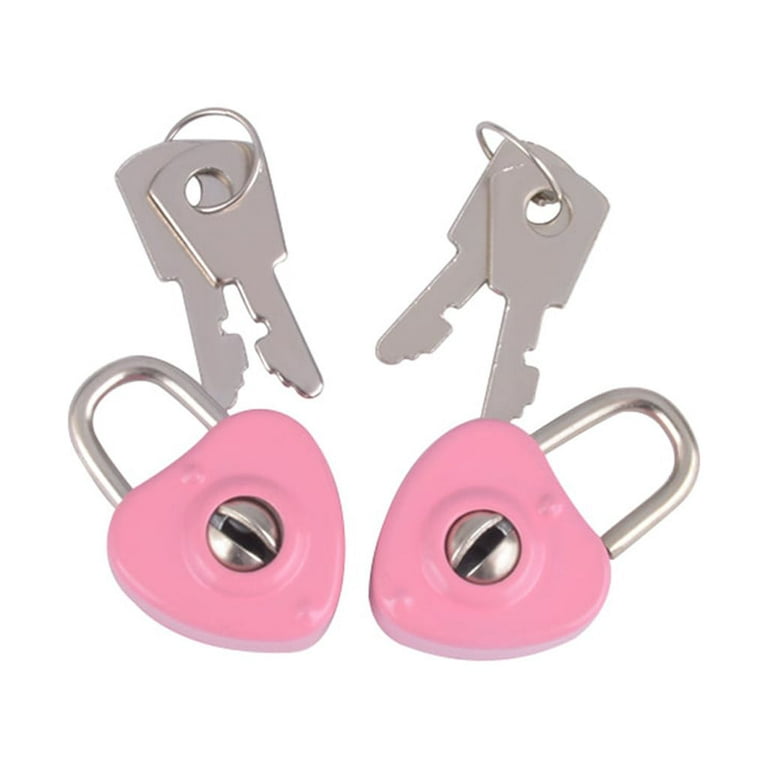 1pcs Mini Padlocks Key Lock With Key Luggage Lock For Zipper Bag Backpack  Craft Diary Luggage Locks Decoration - AliExpress