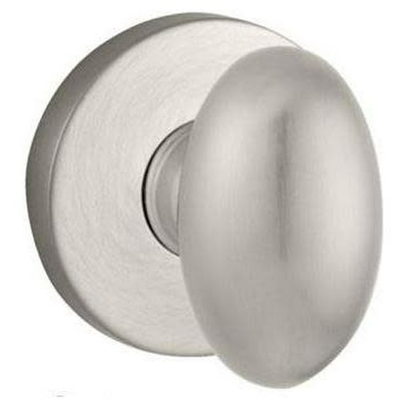 Baldwin Ps.Ell.Crr Ellipse Style Passage Door Knob Set - Nickel