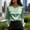 A810 Green, variant on Blouse for Women Crewneck Long Sleeve Dressy Fashion Fit Vertical Pearl Button Decor Satin Fabric Elegant Officewear Sophisticated Work Tops
