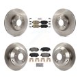 thumbnail image 1 of Transit Auto Front Rear Ceramic Pads and Disc Brake Rotors Kit for Car Hyundai Santa Fe Kia Sorento K8A-107425, 1 of 11