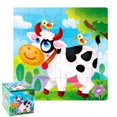 thumbnail image 1 of Rompecabezas de madera para niños y bebés, rompecabezas cognitivo, juguete educativo de aprendizaje para la promoción de liquidación de hoy, 1 of 6