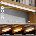 thumbnail image 1 of Luz LED nocturna con Sensor de movimiento recargable por USB, lámpara de barra con Detector inalámbrico para armario, cocina, escalera, decoración de cabecera, 1 of 5