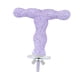 thumbnail image 3 of Soporte para percha de pájaros, soporte para loros, jaula de pájaros, juguete fácil de instalar, soporte para patas de pie para moler Púrpura, 3 of 9