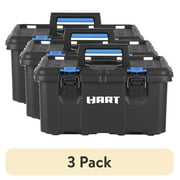 (3 pack) HART Stack System 21 Inch Tool Box, Fits Modular Storage System
