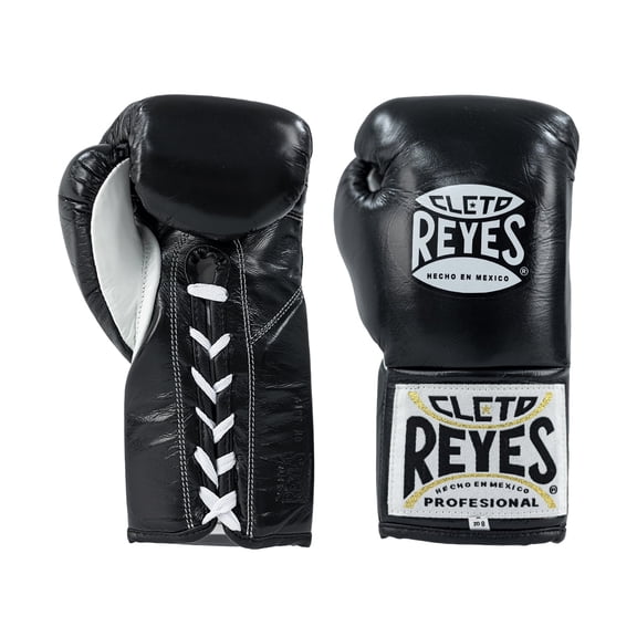 Cleto Reyes Professional Boxing Gloves for Men and Women (8oz, Black)