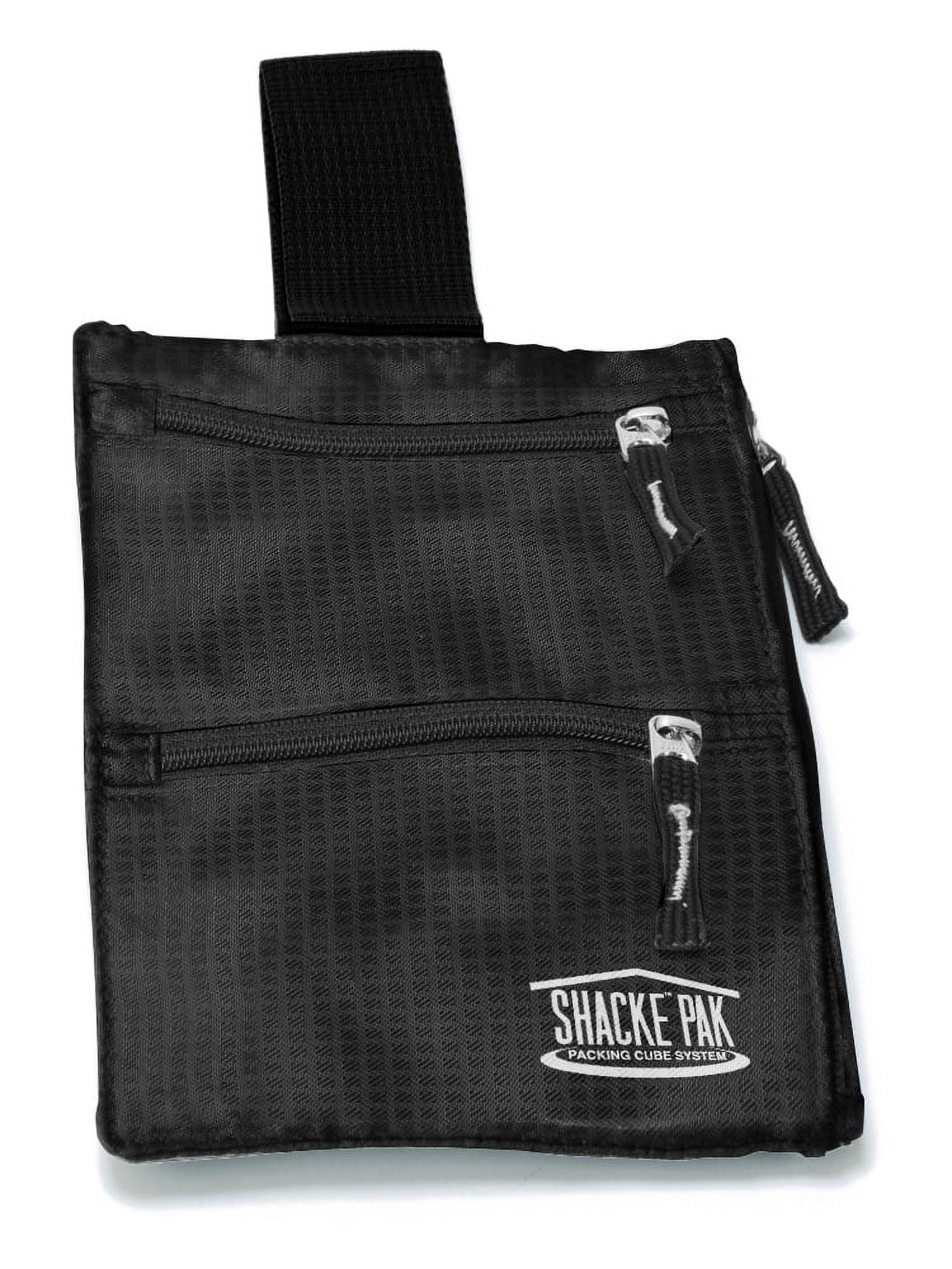 Shacke Hidden Travel Belt Wallet w/ RFID Blocker (Black Pocket Vault)