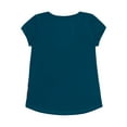 thumbnail image 2 of Wonder Nation Girls Short Sleeve Rainbow T-Shirt, Sizes 4-18 & Plus, 2 of 3
