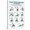 Frame-style, variant on Chair Yoga Exercises for Beginners Poster Seniors Gentle Full Body Wall Art