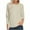 Yellow, variant on qelini Lightweight Womens Crewneck Sweaters Pullover Knitted Sweaters Solid Long Sleeve Tops Classic Trendy Blouses