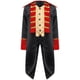 thumbnail image 5 of Disfraz de Halloween para niños y niñas, abrigo rojo británico, traje de Napoleón para niño, disfraz de Cosplay Colonial de la guerra revolucionaria, 5 of 5