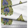 thumbnail image 2 of Soimoi Feuilles de Voile de Coton & Tissu Imprimé Floral 1 Yard 42 Inch Wide, 2 of 3