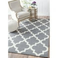 thumbnail image 2 of Nuloom 2' 8 x 8' Meeker Trellis Rug in Gray, 2 of 2