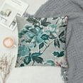 thumbnail image 2 of ONETECH Throw Pillow Cover Teal  Pillow Cover Modern Geometry Floral  Decorative Pillows for Couch Living Room Bedroom Sofa Outdoor Pillow Covers, 2 of 5
