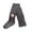 Grey, variant on Girls Harem Pants Soft Blend Versatile Footless Stylish Girl Warm Jeans,Black,M