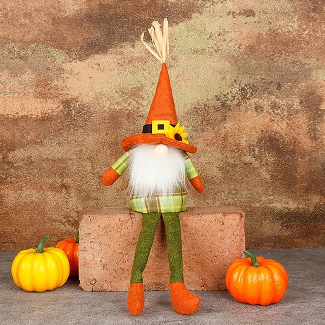 Ganfancp Muñeca Sin Rostro Ederly Decoración para El Hogar Muñeca Decorativa Rebajas Hoy Liquidación 1X Muñeca Colgante de Otoño