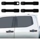 thumbnail image 1 of Juego de 4 fundas para manijas de puerta compatibles con Toyota Tacoma 2024 2025, accesorios exteriores, color negro brillante, 1 of 3