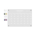 thumbnail image 1 of S Compact Magnetic Message Board With Included Chalk Markers And Eraser For Kitchen Reminders #IOOa2, 1 of 5