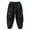 black+orange, variant on Rolanko Boys' Cargo Pants Casual Kids Joggers Elastic Waist Outdoor Hiking Baggy Trousers 4-14 Years