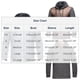 thumbnail image 5 of Ceisia Men's Thickened Hooded Sweater Jacket Zip Up Pockets Gift Long Sleeve Casual Outerwear, 5 of 5