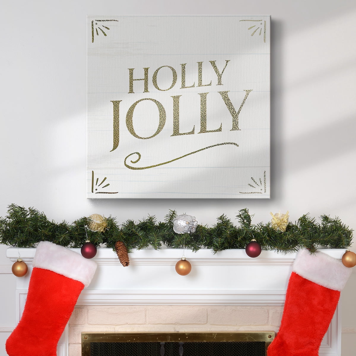 Golden Sentiments IV- Gallery Wrapped Canvas