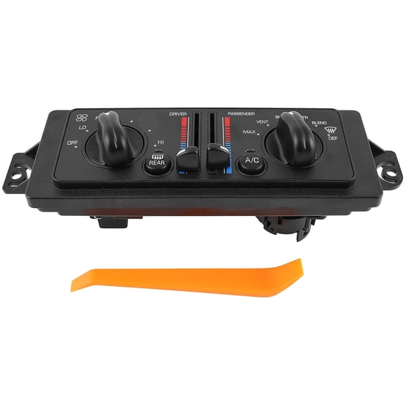 ECCPP A/C Heater Climate Control Module Panel 599-199, 9384734 Compatible With 1997-2005 For Buick Century 3.1L HVAC Control Module
