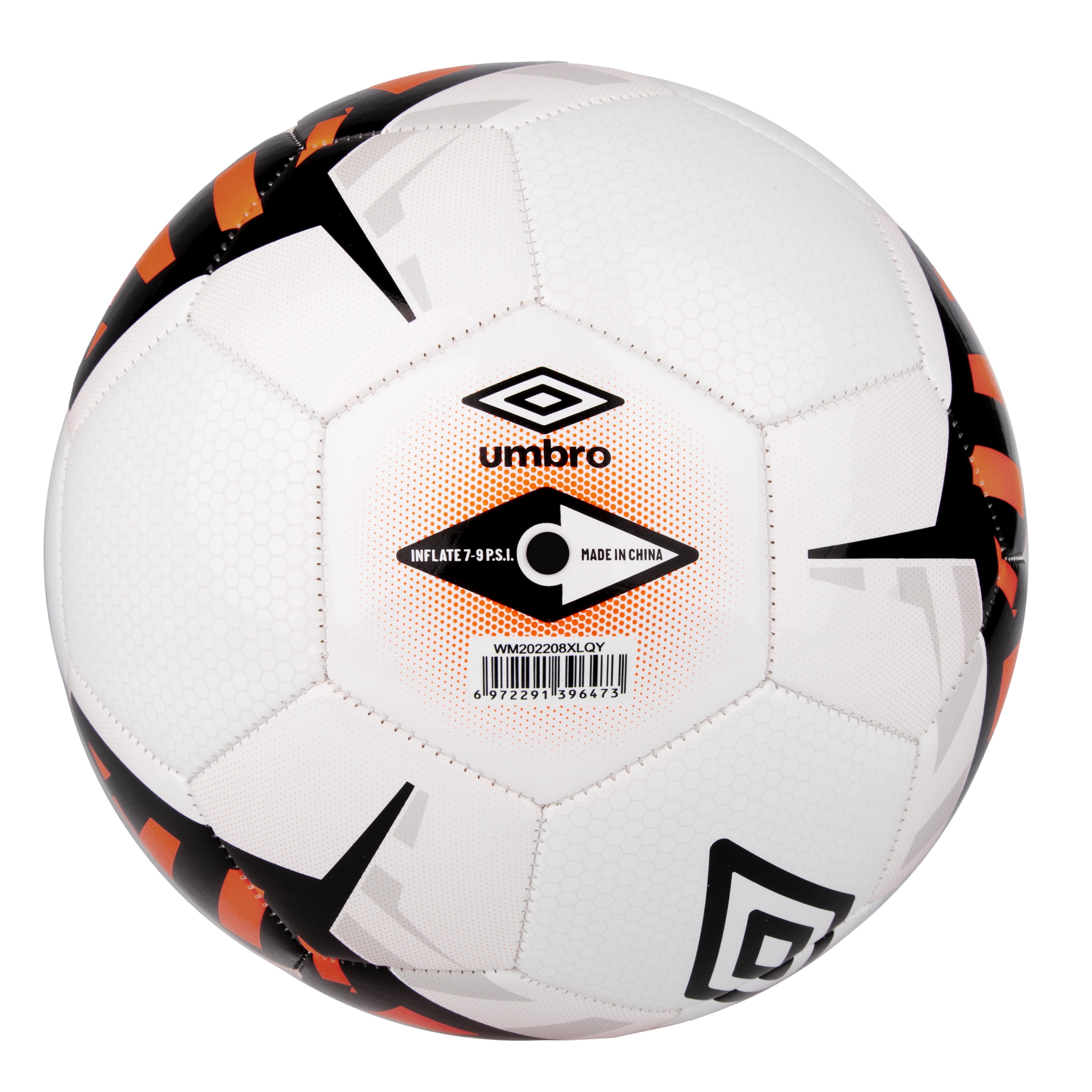 Umbro Neo Size 3 Soccer Ball for Kids 8 years and Younger, Orange