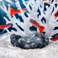 thumbnail image 5 of Aquarium Coral Branch Decor - Soft Plastic Artificial Sea Branch, Handmade Reef Ornament, Stable Base, Safe For Fish, Saltwater Tank Decoration, 5 of 7