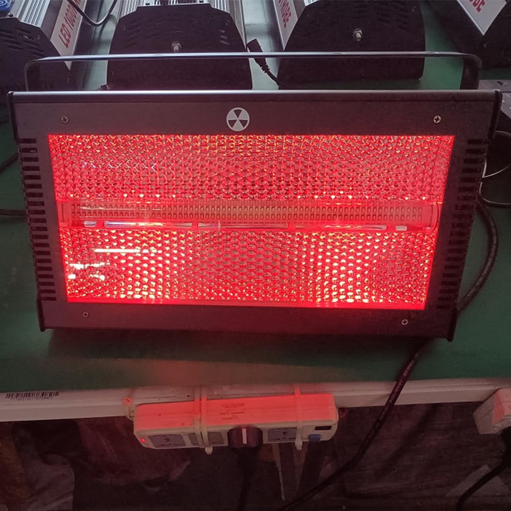 Professional Atomic 3000 LED Strobe Light DMX512 Control RGB Stage Lighting for DJ Disco Bar Studio Performance Club Gig