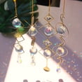 thumbnail image 1 of Colgante Colgante De Cristal Moon Sun Ball Crystal Hanging Metal Pendant Home Garden Decor (4PCS (20-23)) Wdftyju Libre de BPA, 1 of 1