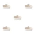thumbnail image 3 of Toystoory Estante montado en la pared de PP para una organización fácil y rápida: crema en forma de abanico tallada en huecos de carga pesada Type2 NO2, 3 of 6