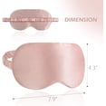 thumbnail image 3 of 100% Grade 6A Mulberry Silk Natural Silk Pillowcase with Eye Mask, 3 of 5