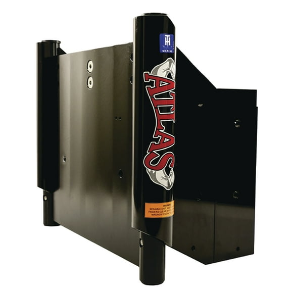 T-H Marine Atlas Black Hydraulic Jack Plate for Outboards Up to 350HP