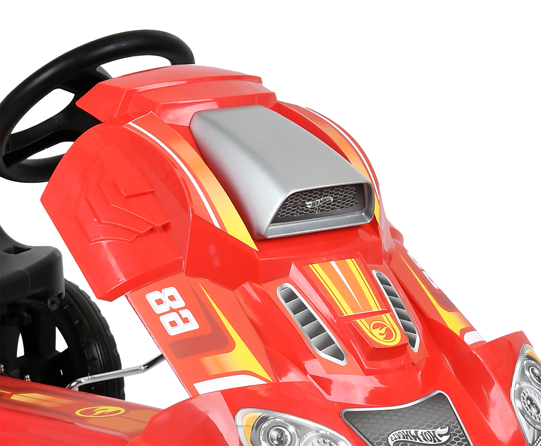 Hot Wheels Speedster Go Kart Ride On - Red - image 4 of 6