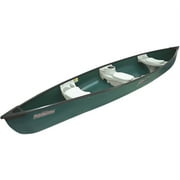 Sun Dolphin Mackinaw 15.6' 3-Person Canoe, Green