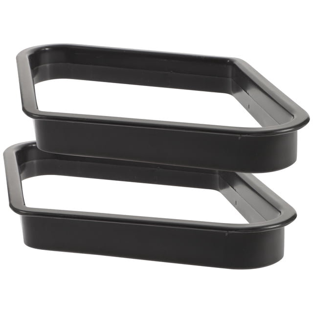 CATIEBYE 2Pcs Pool Table Billiard Ball Holder Black Tripod Rack Sturdy Billiard 9-Ball Storage Accessory