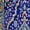 Blue Teal Paisley, variant on Women's Short Sleeve Round Neck Midi Dress with Pockets, Casual A-Line Dress