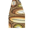 thumbnail image 2 of MKHERT Hand Drawn Sport Design Table Runner for Kitchen Wedding Party Home Decor 14x72 inch, 2 of 4