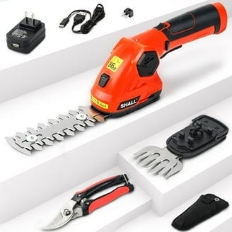 Hiichan❤️ 　MENARD LISCIARE 3本セット MZK 7.2V Cordless 2-in-1 Garden Trimmers - Handheld Grass Shear