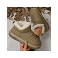 thumbnail image 2 of Women's Suede Shearling Warm Snow Boots, Memory Foam Room Slippers for Indoor & Outdoor Use 2026, 2 of 9