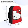 thumbnail image 4 of Hello Kitty Backpack, Travel Laptop Backpack, Water Resistant College School Computer Bag, Durable Daypack, Fit 16 Inch Notebook, 4 of 8
