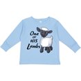 thumbnail image 3 of Inktastic One of His Lambs- Easter sheep Boys or Girls Long Sleeve Toddler T-Shirt, 3 of 5