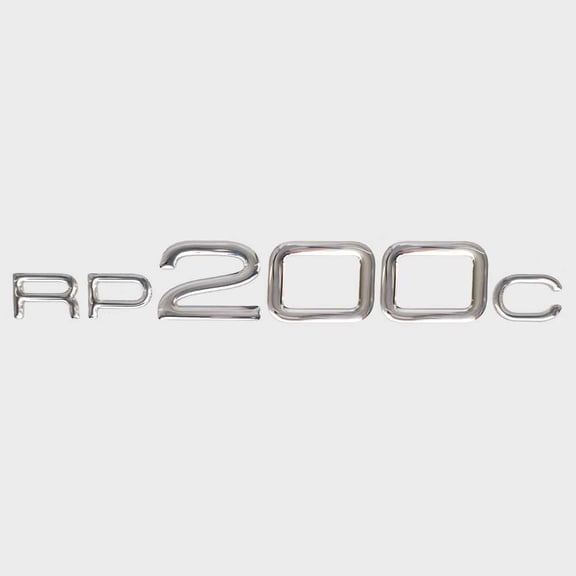 Ranger Boat Raised Emblem Decal 302656 | RP200C Reata 2017 Silver Sticker