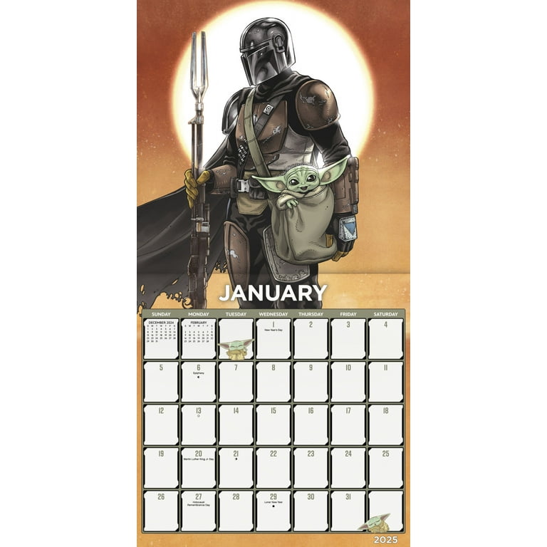Trends International 2025 Star Wars: The Mandalorian - The Child Mini Wall Calendar - Walmart.com trends-international-2025-star-wars-the-mandalorian-the-child-mini-wall-calendar-walmart-com