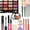 Green Brush Makeup Set, variant on Makeup Sets for Women Full Kit,Makeup Kit for Teens & Beginner Girls, Makeup Gift Set with 14 Colors Makeup Palette, Mascara, Eyeliner, Eyebrow Pencil, Foundation, Lip Gloss