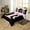 Black Pink, variant on Erosebridal Initial I Letter Comforter Cover Twin, Princess Bow Duvet Cover Twin, Purple Monogrammed Reversible Bedding Twin Size, Microfiber Room Decor, 2 Pieces(No Comforter)