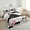 Pink Black, variant on Fashion Woman Dress Comforter Set Golden Polka Dots Bedding Sets King Black Decor Bedding Comforter Sets Romantic Makeup Themed Down Comforter Black White Stripe Duvet Sets