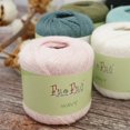 thumbnail image 2 of 80g /lot High Quality  Natural Linen Hand Knitting Yarn Crochet Yarn For Knitting Eco-Friendly lanas para tejer, 2 of 7