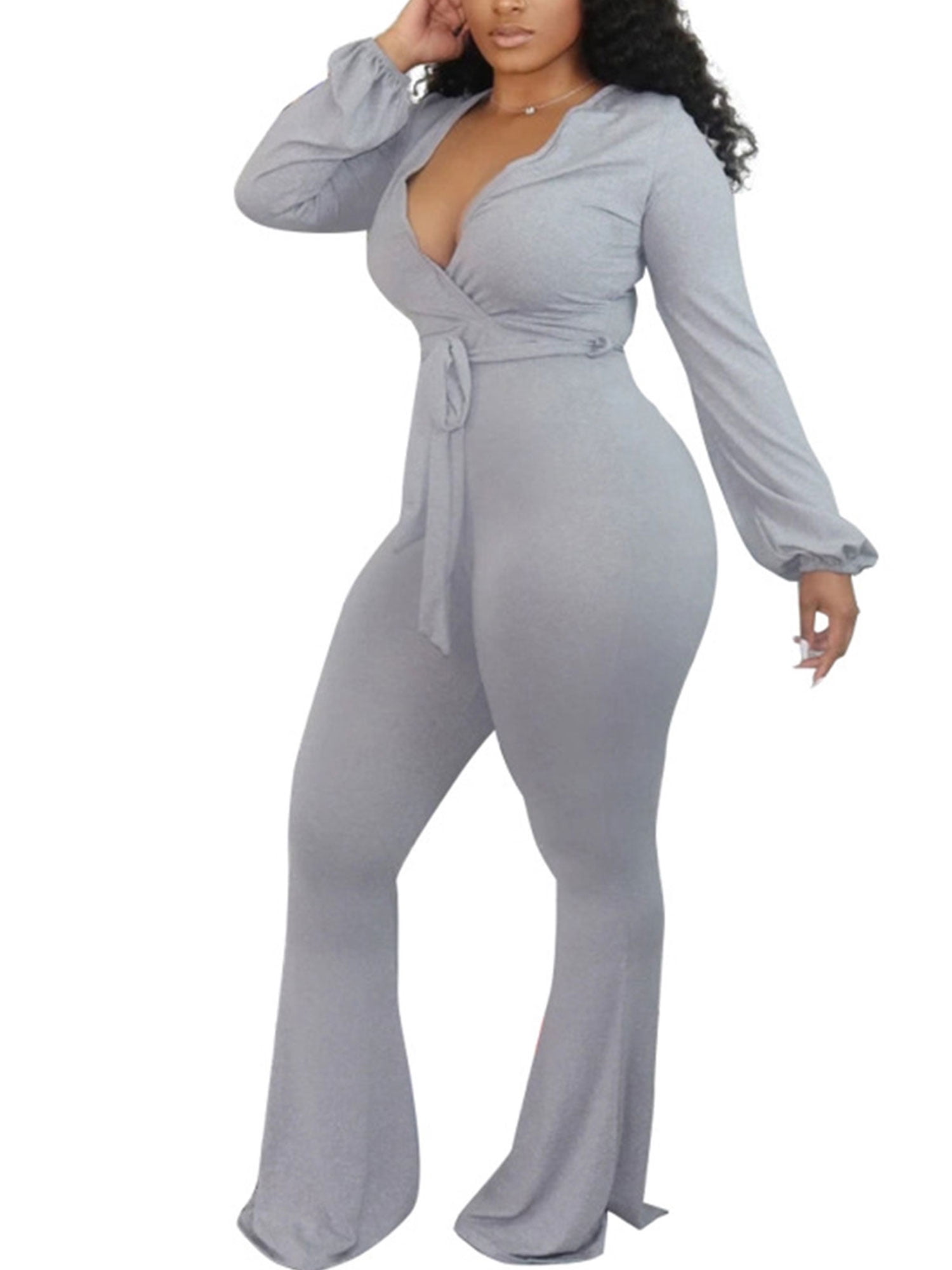 bell bottom jumpsuit